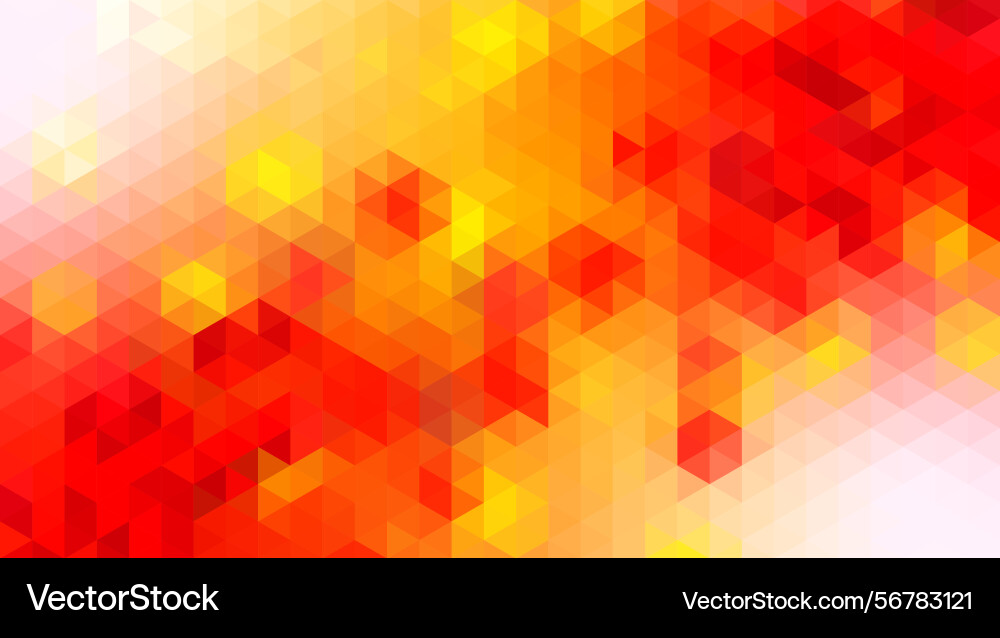 Red gradient geometric triangle mosaic background Red gradient geometric triangle mosaic background Vector Image