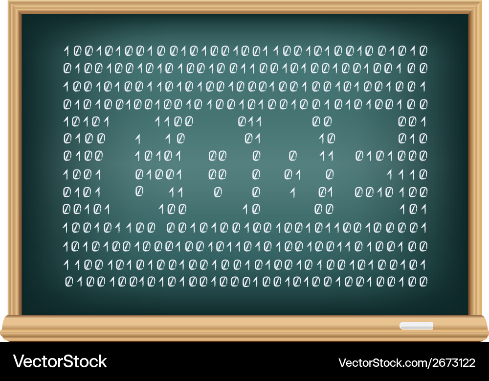 Board code Vector Image