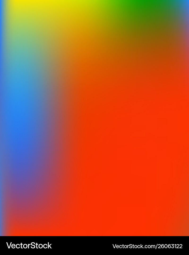 Bright blurred graphics from various combinations Vector Image