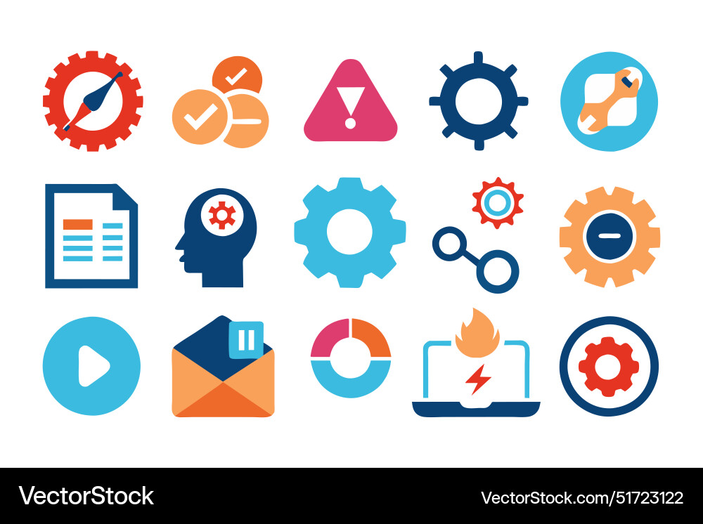 Devops methodology and software development Devops methodology and software development vector image