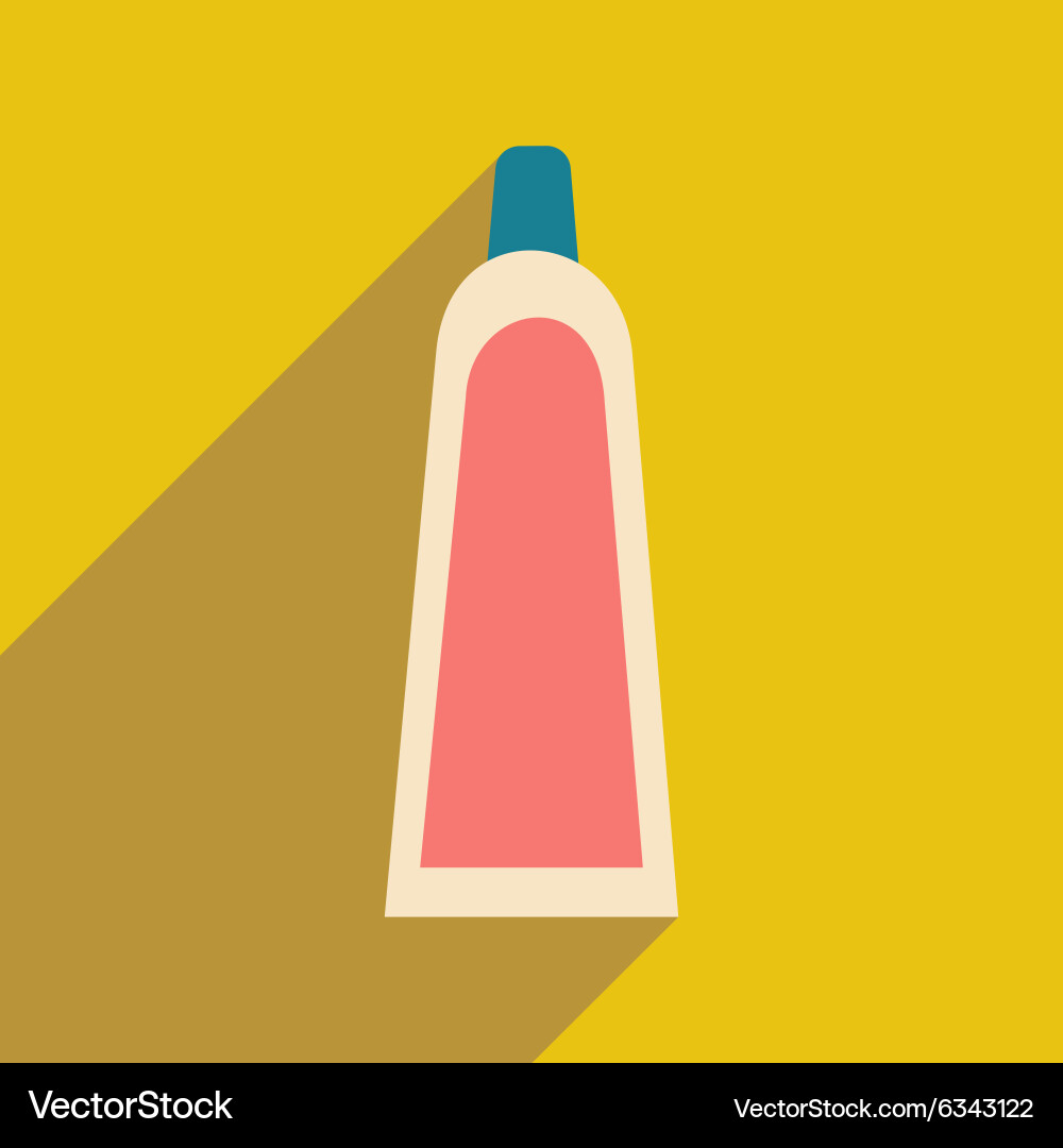 Flat with shadow icon and mobile application shave vector image