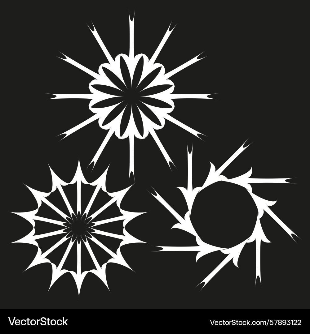 Radial arrow burst star pointer element dynamic Vector Image