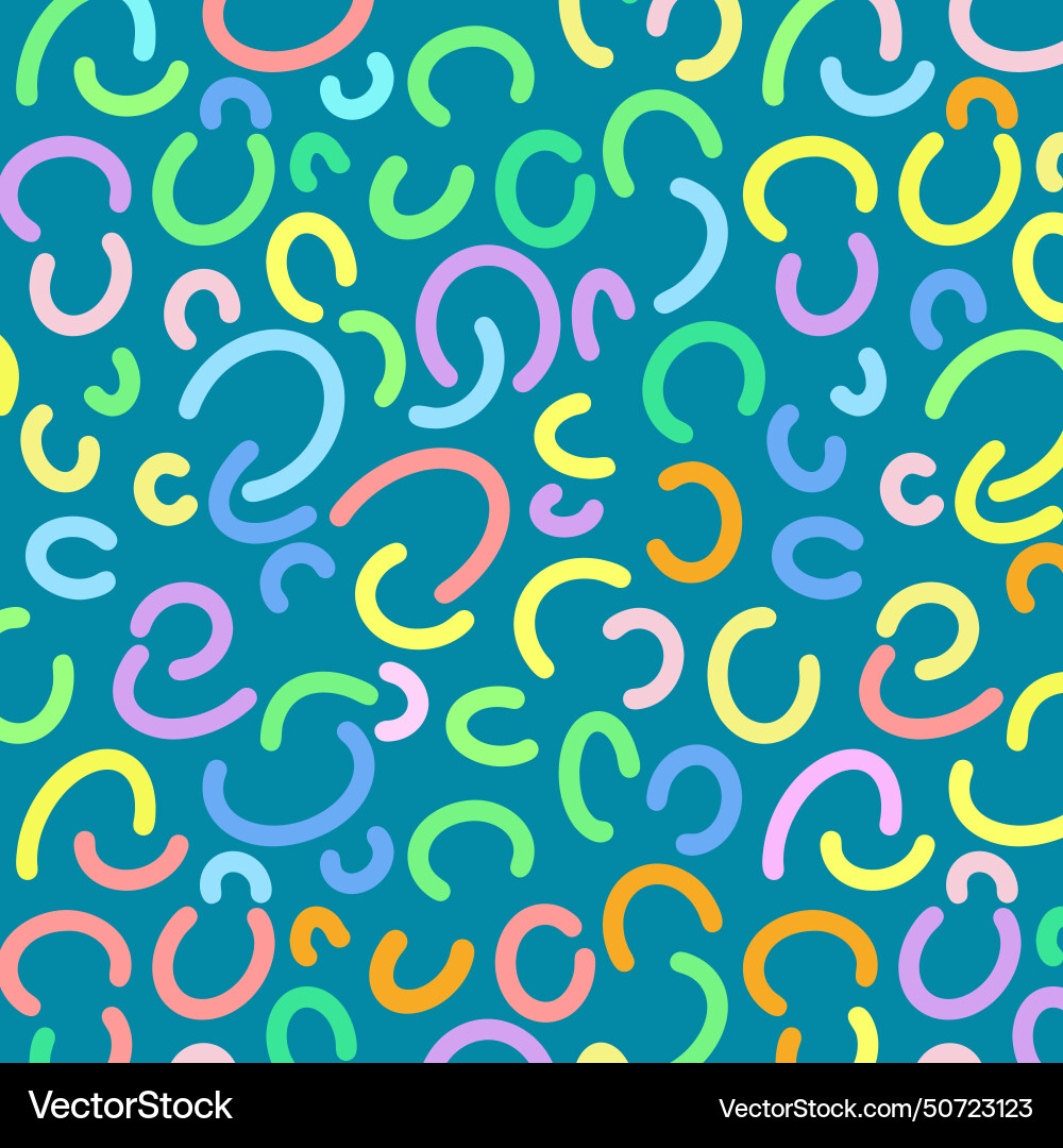 Abstract background with a hand drawn pattern vector image