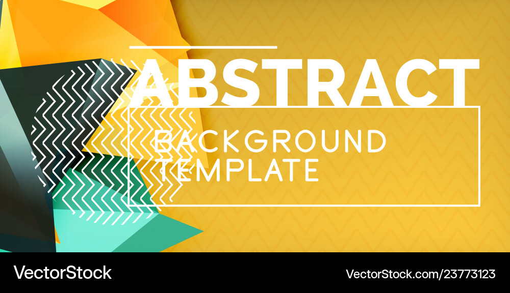 Triangular low poly background design Triangular low poly background design vector image