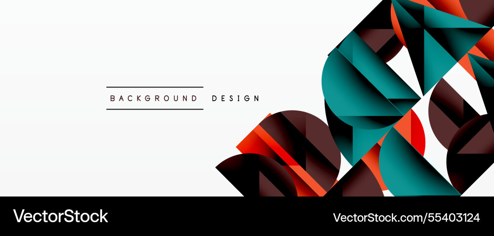 Abstract geometric background with layered Abstract geometric background with layered vector image