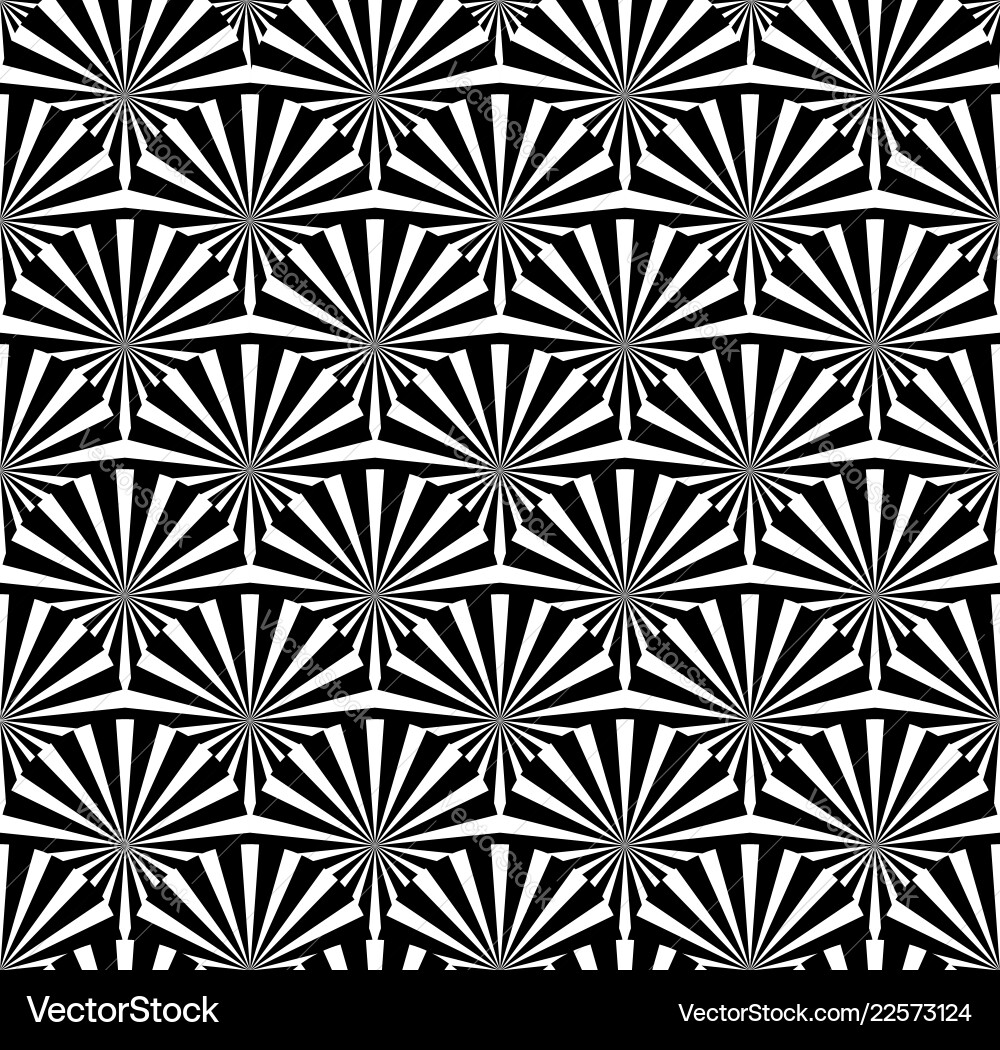 Abstract pattern with starburst shapes art Abstract pattern with starburst shapes art vector image