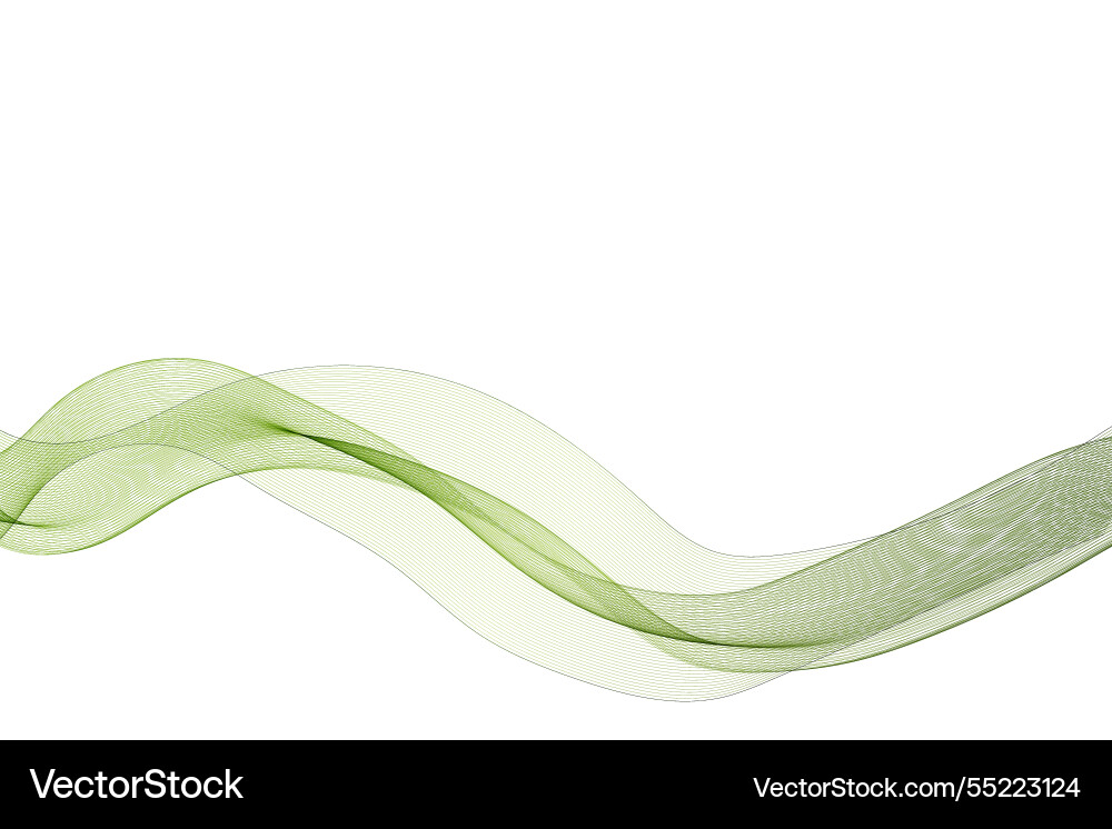 Blue wave pattern design element graphics Vector Image