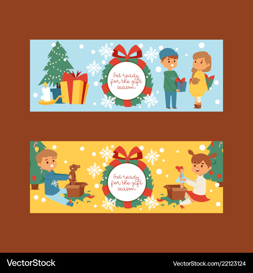 Christmas 2019 happy new year greeting card Christmas 2019 happy new year greeting card vector image