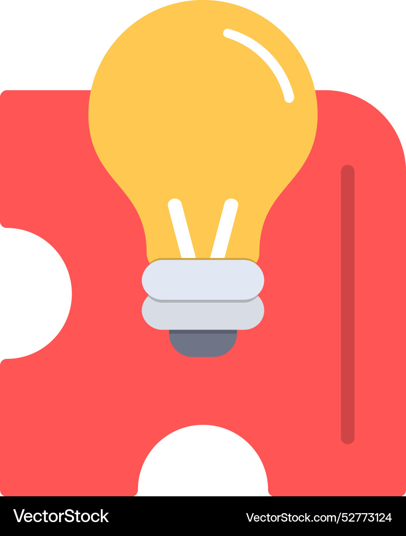 Problem solving icon design Vector Image