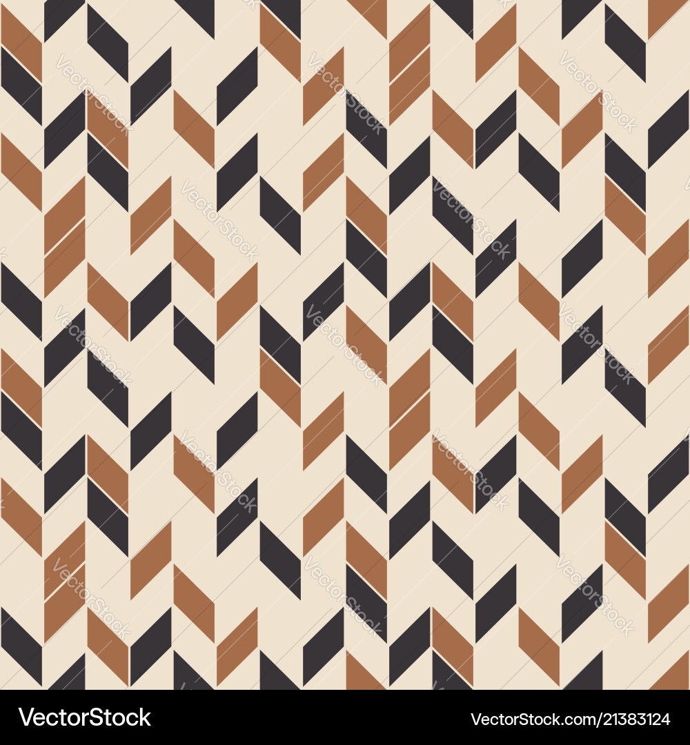 Retro seamless pattern random zigzag Retro seamless pattern random zigzag vector image