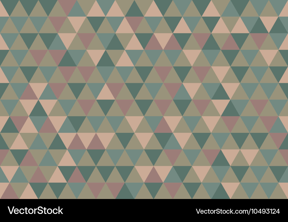 Retro triangle pattern Vector Image