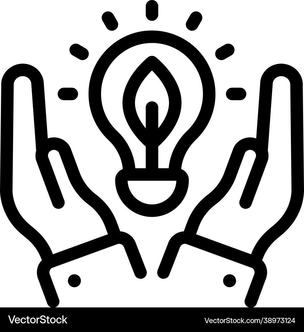 Secure idea vector image