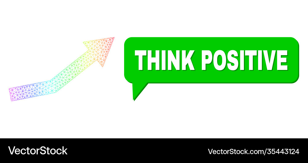 Spectrum net gradient growth trend icon and think Spectrum net gradient growth trend icon and think Vector Image