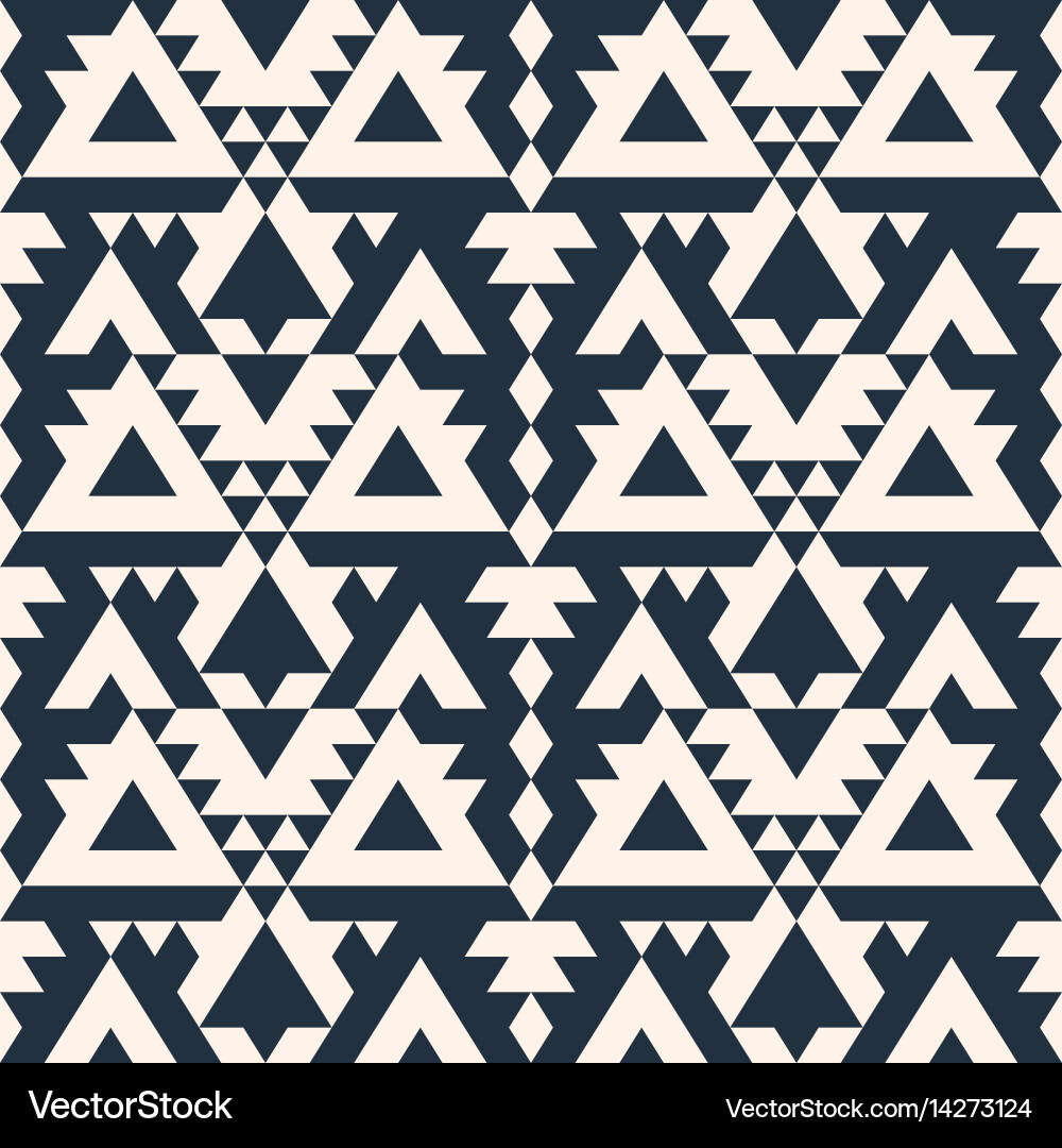 Triangular Geometric Pattern vector image