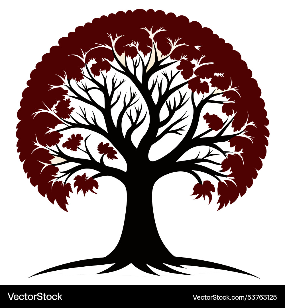 Creating realistic tree Creating realistic tree Vector Image