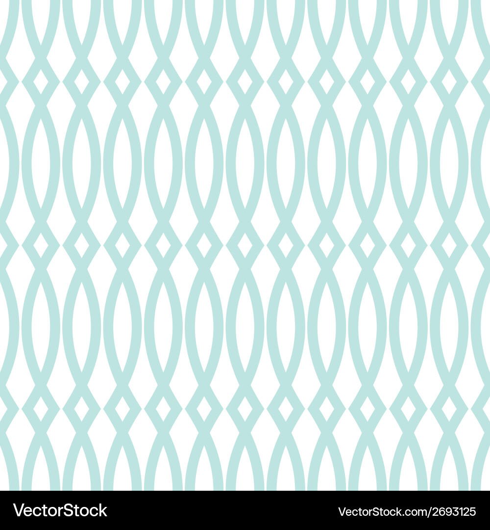 Elegant Repeating Swirl Pattern Vector Image