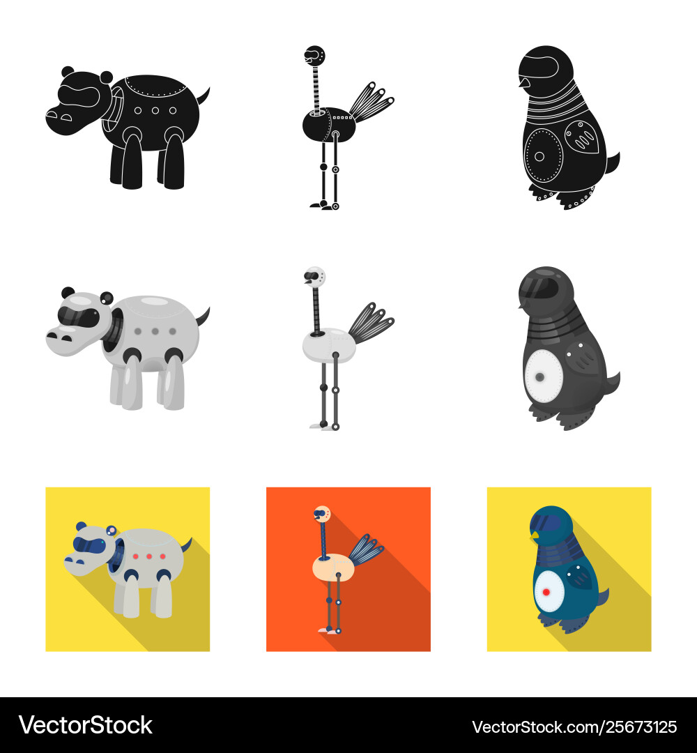 Isolated object toy and science sign Isolated object toy and science sign Vector Image