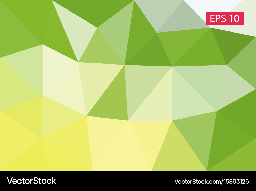 Abstract background from polygons vector image