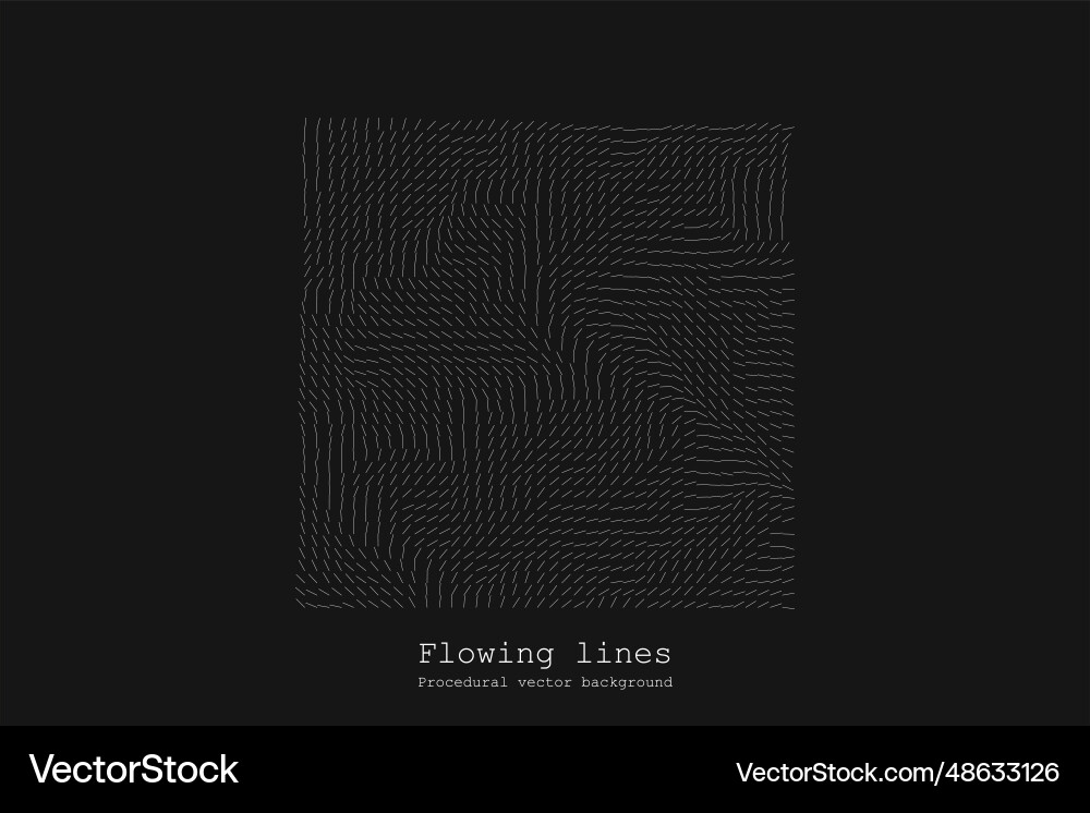 Abstract line matrix pattern noise flow dynamic Abstract line matrix pattern noise flow dynamic Vector Image