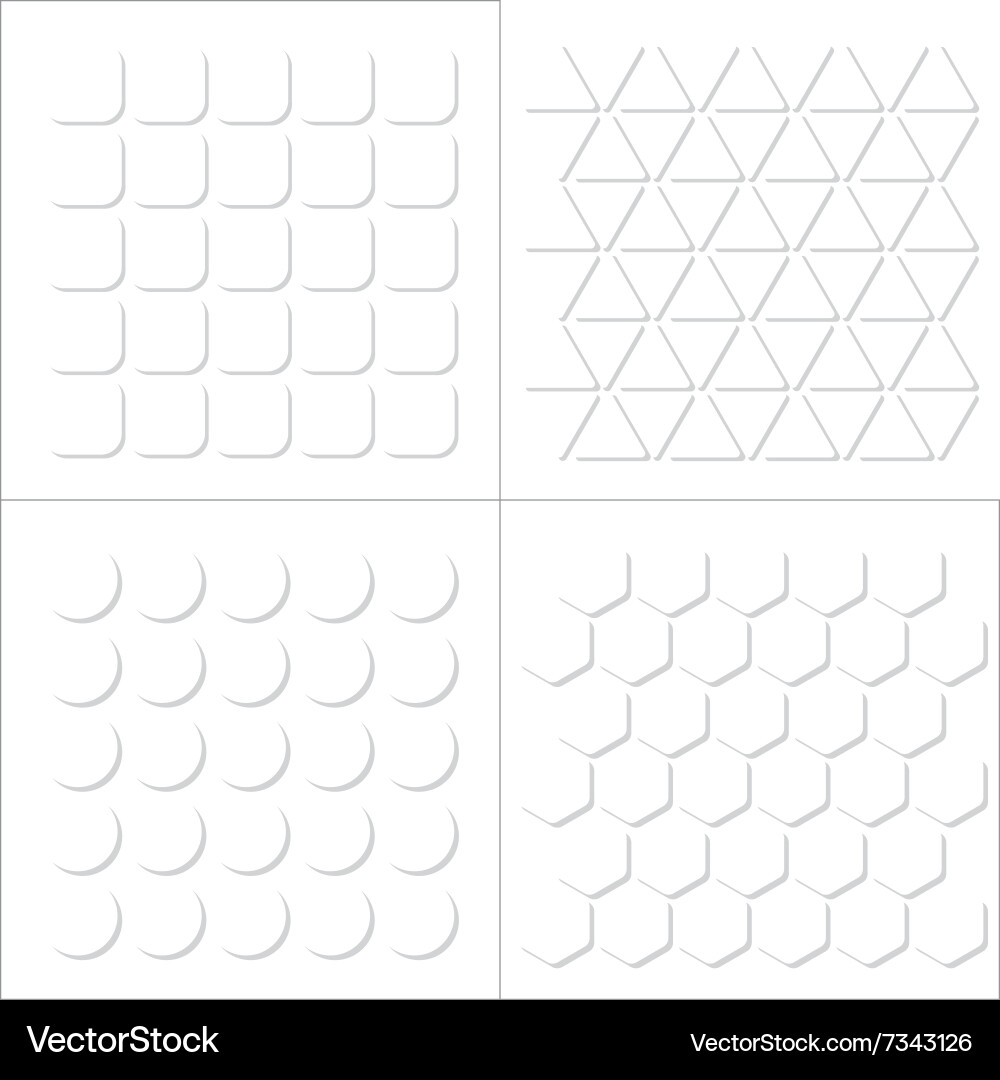 Bas relief texture pattern vector image