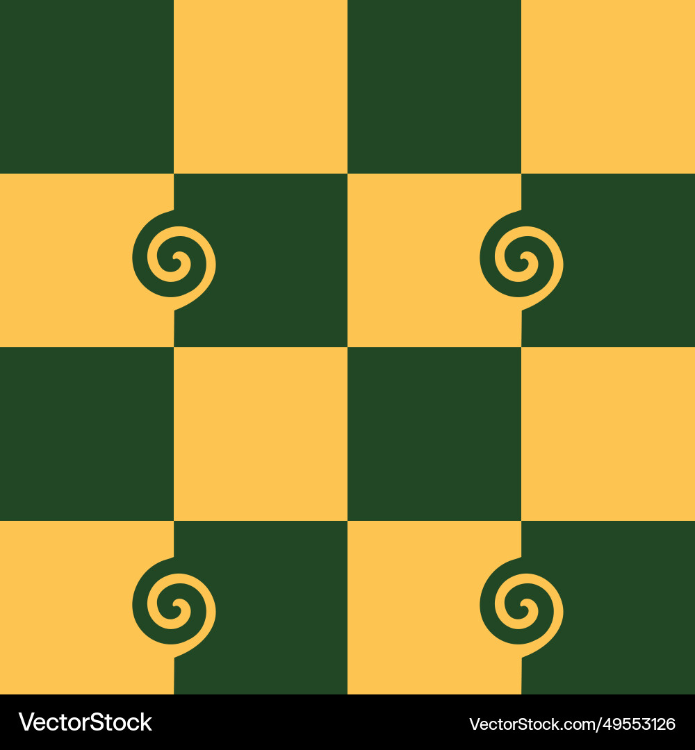 Groovy checkered seamless patterns with a funnel Groovy checkered seamless patterns with a funnel Vector Image
