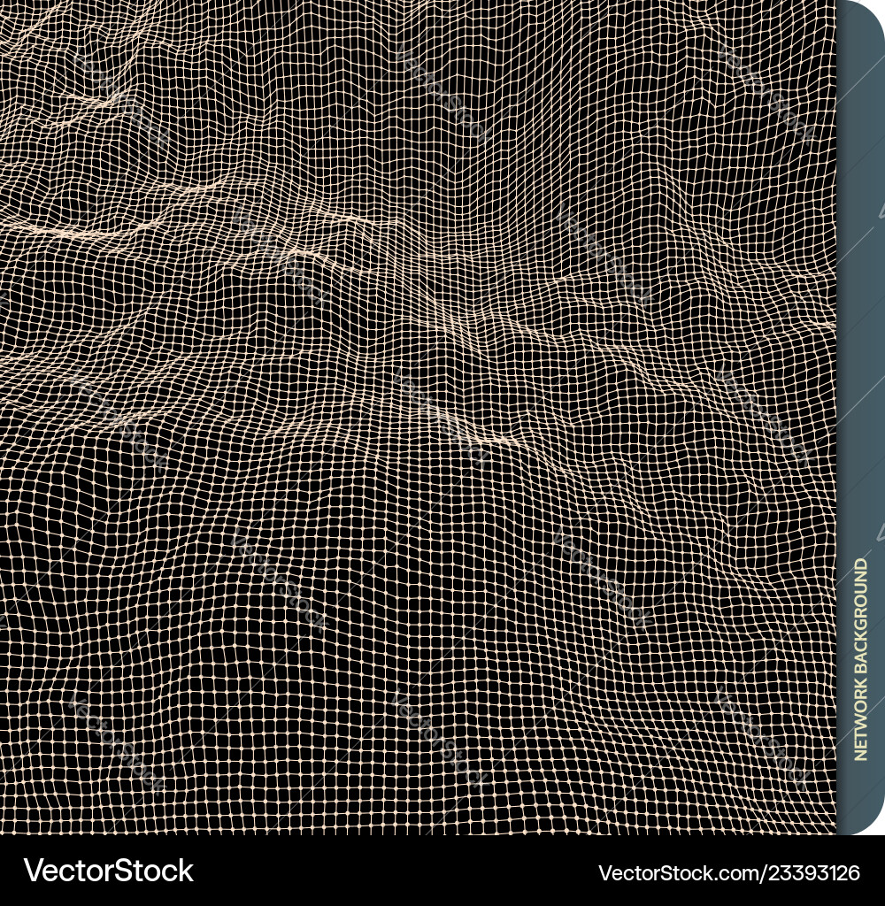 Lattice structure science technology background Lattice structure science technology background vector image