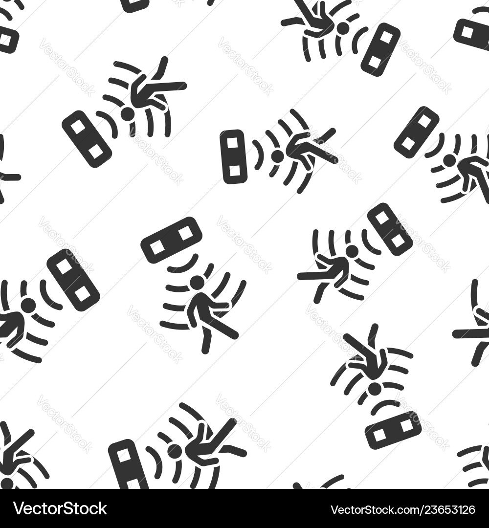 Motion sensor icon seamless pattern background Motion sensor icon seamless pattern background vector image