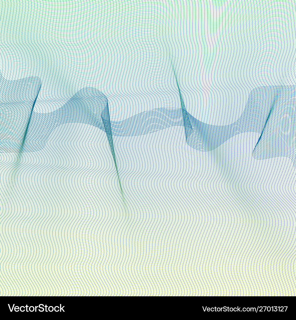 Abstract Wave Pattern Background vector image