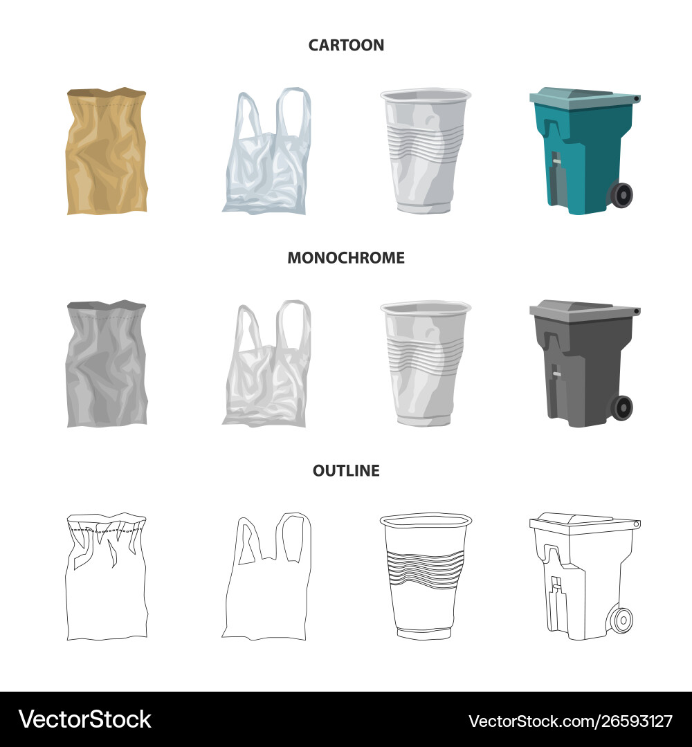 Design refuse and junk symbol Vector Image
