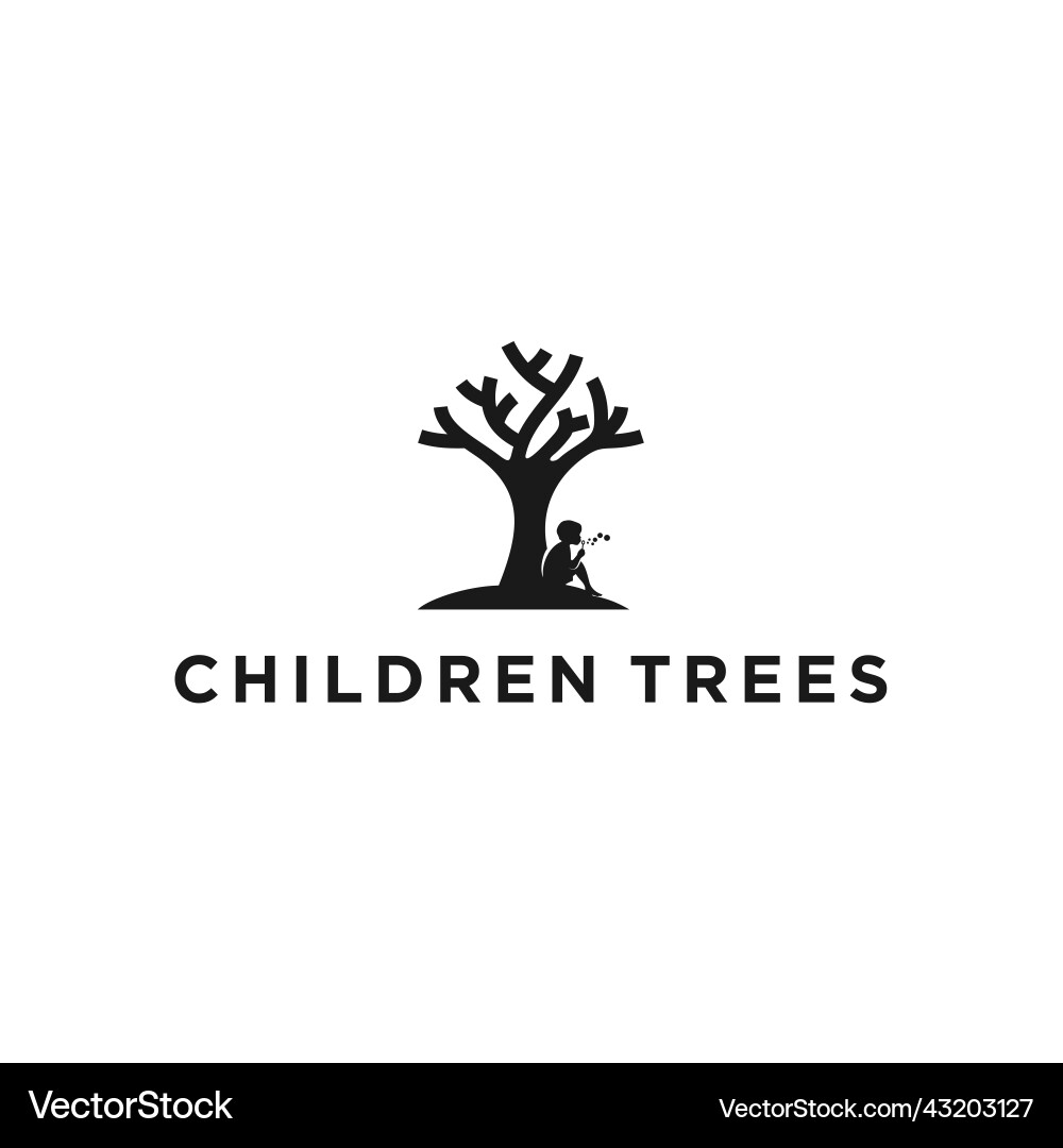 Tree Academy Kids Reading Logo Design Template Inspiration Stock Vector -  Illustration of nature, education: 212124929, image size:1000x1080