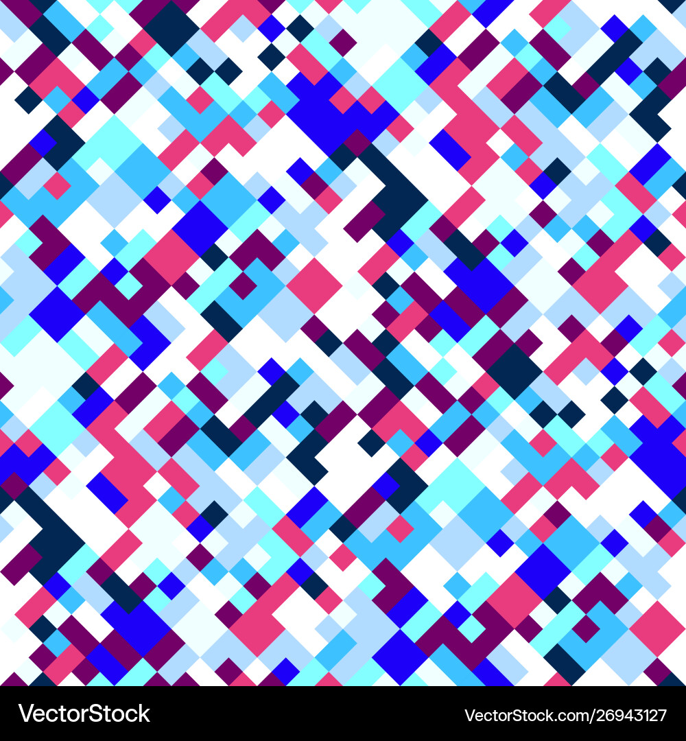 Seamless abstract diagonal geometric pattern vector image
