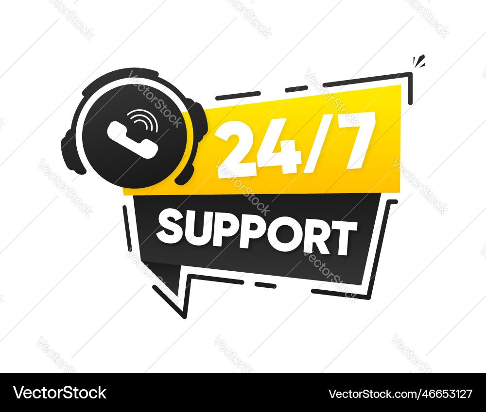 Tech support chat service for user Tech support chat service for user Vector Image