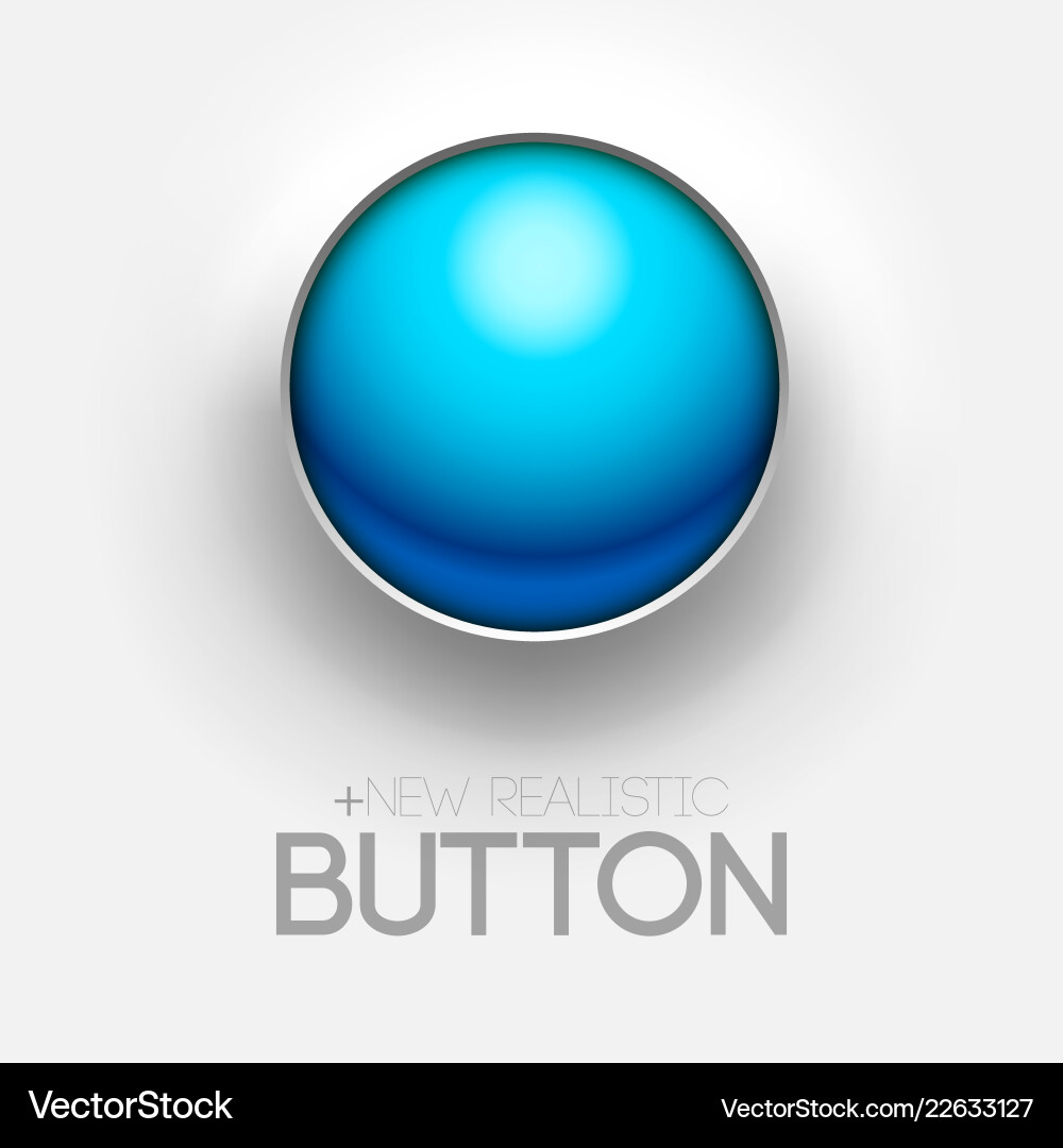 Technical blue button push background Technical blue button push background vector image