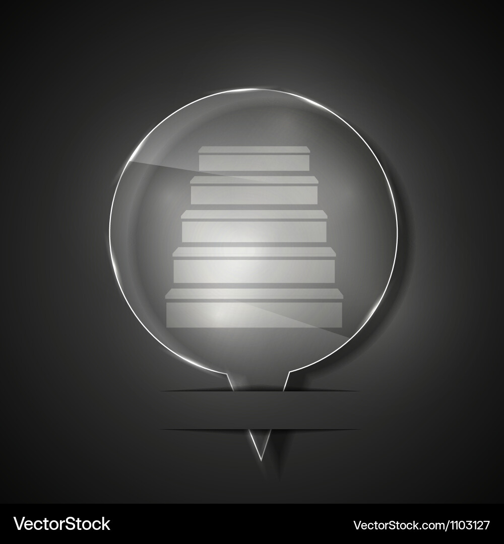 Ui map location icons vector image