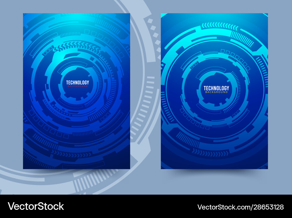 Abstract futuristic circuit board high computer Abstract futuristic circuit board high computer vector image