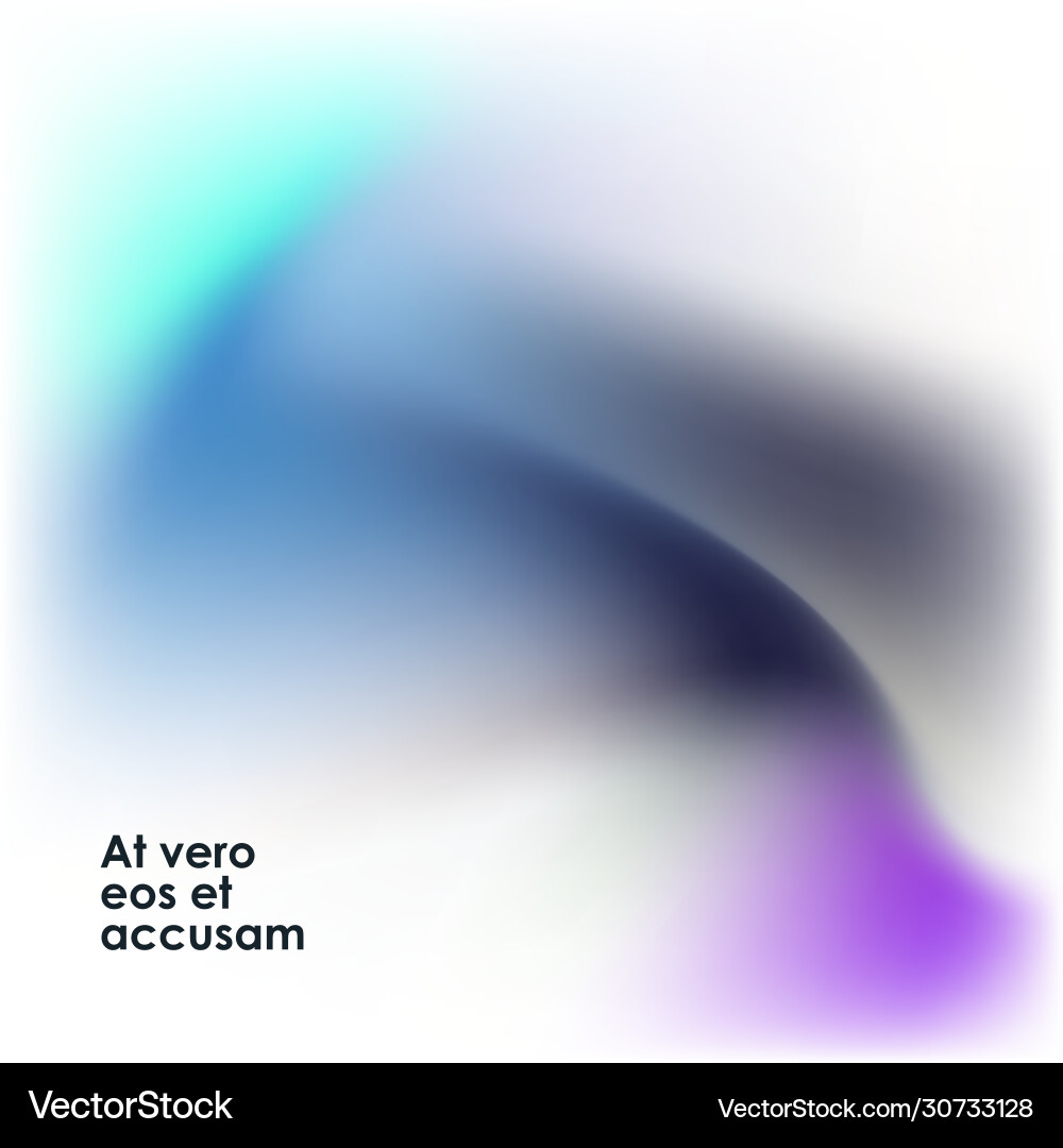 Fluid Color Splash Background vector image