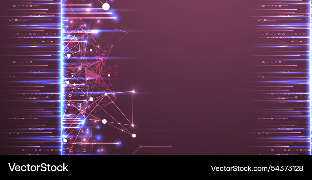 Große Daten futuristische Technologie Lichtdesign Datum Große Daten futuristische Technologie Lichtdesign Datum vektorbild
