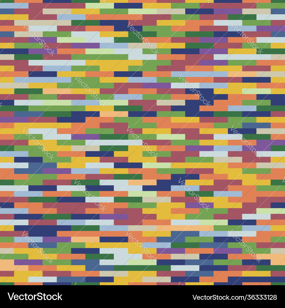 Seamless pattern many multi-colored bricks Seamless pattern many multi-colored bricks vector image