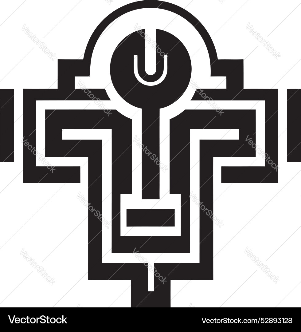 Techno alchemy echoes binary dreamwave sonic data Vector Image
