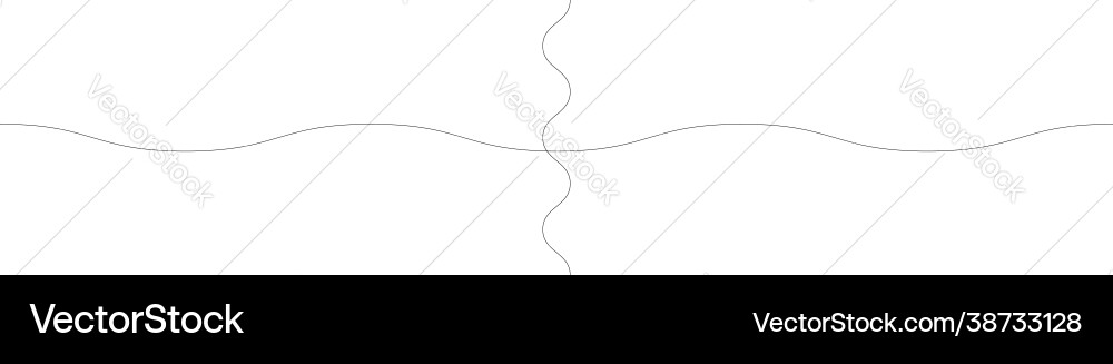 Wavy waving lines stripes undulating pattern Vector Image