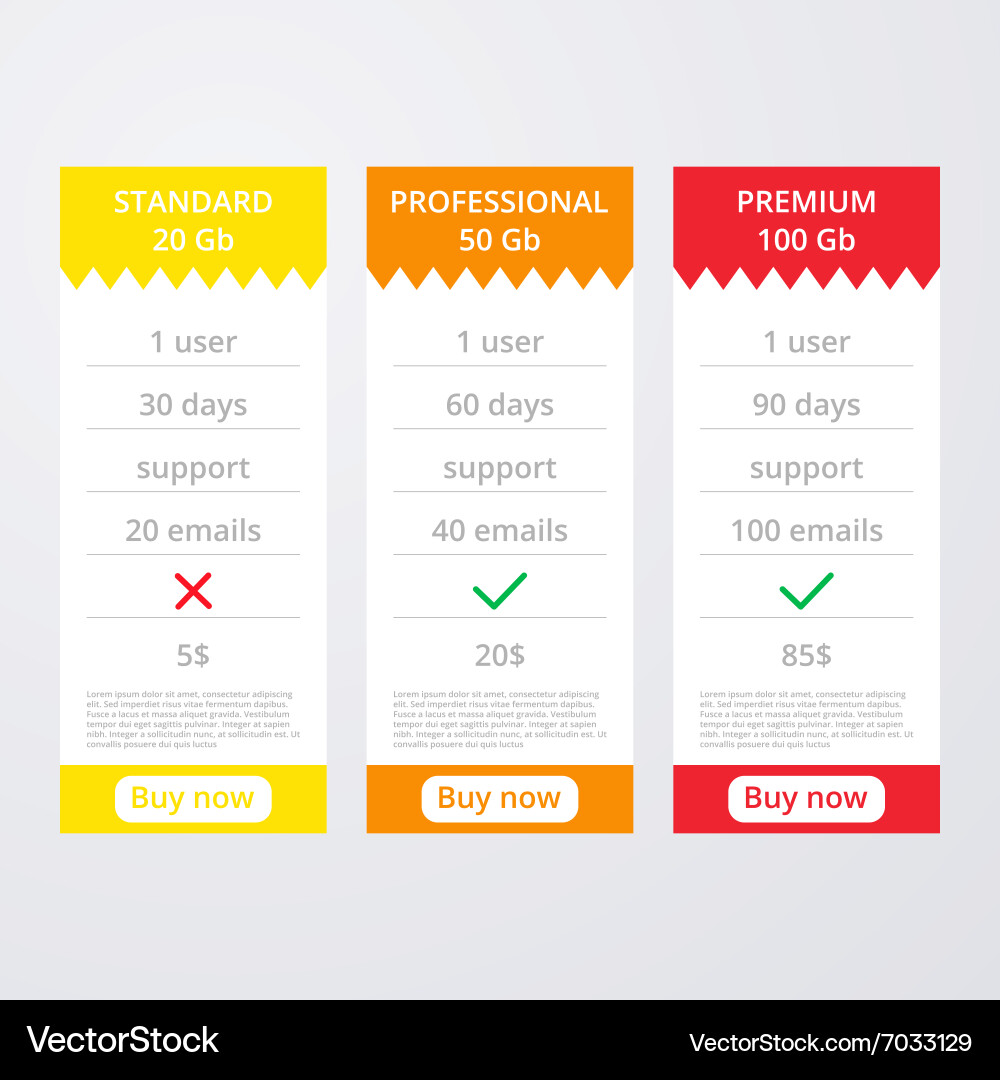 A pattern internet tariffs vector image