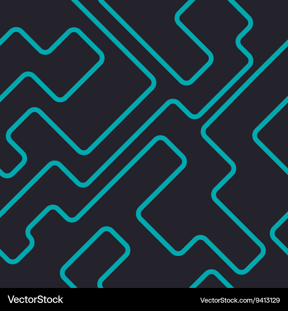 Abstract Circuit Pattern vector image