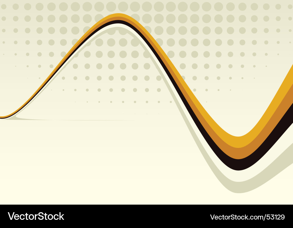 Abstract Wavy Background Vector Image