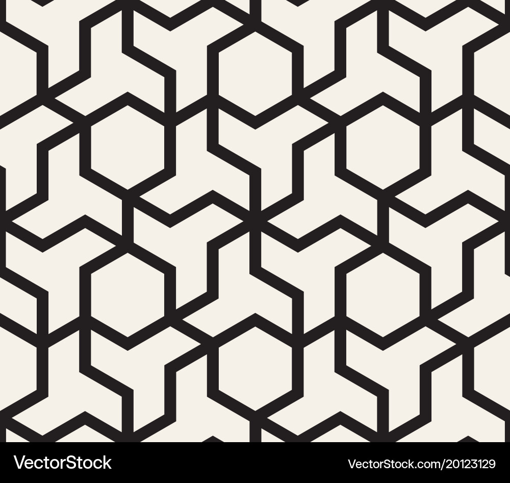 Modern Geometric Pattern vector image
