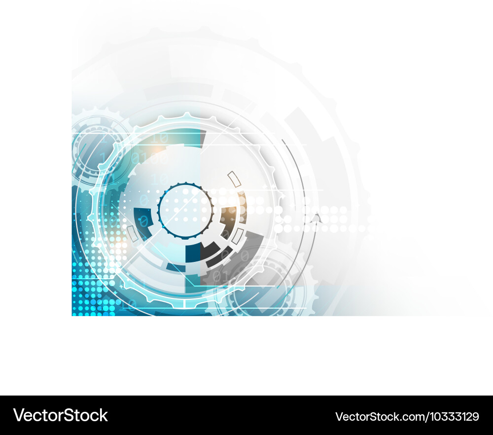 Modern Tech Abstract Background vector image