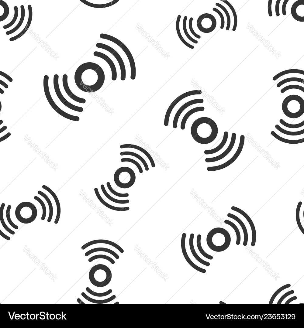 Motion sensor icon seamless pattern background Motion sensor icon seamless pattern background vector image