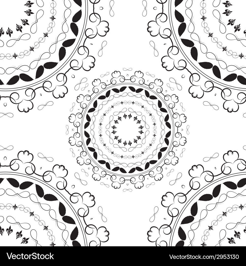 Abstract seamless pattern background Vector Image