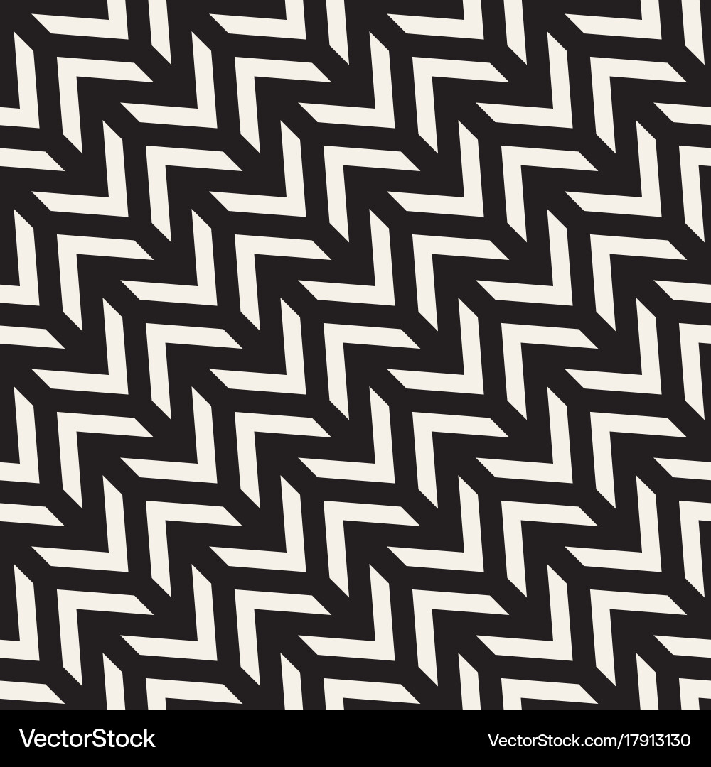 Abstract Zigzag Pattern vector image