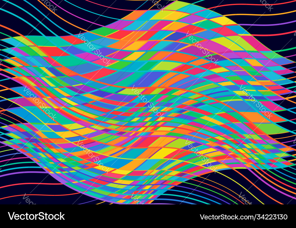 Mosaic background tessellation pattern colorful Mosaic background tessellation pattern colorful vector image