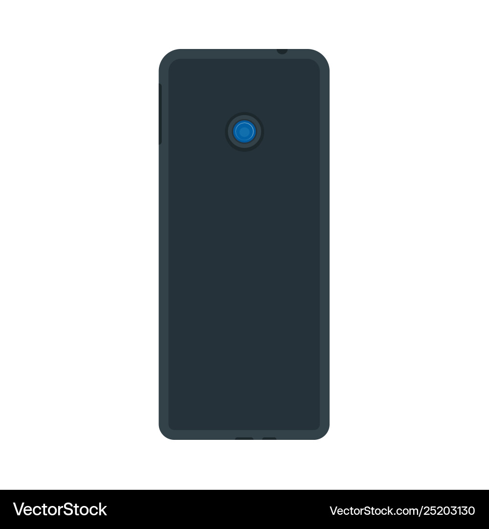 Smartphone Rückansicht Icon Gerät Mobiltelefon Smartphone Rückansicht Icon Gerät Mobiltelefon vektorbild